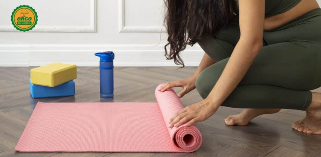 How to clean Yoga mat 1