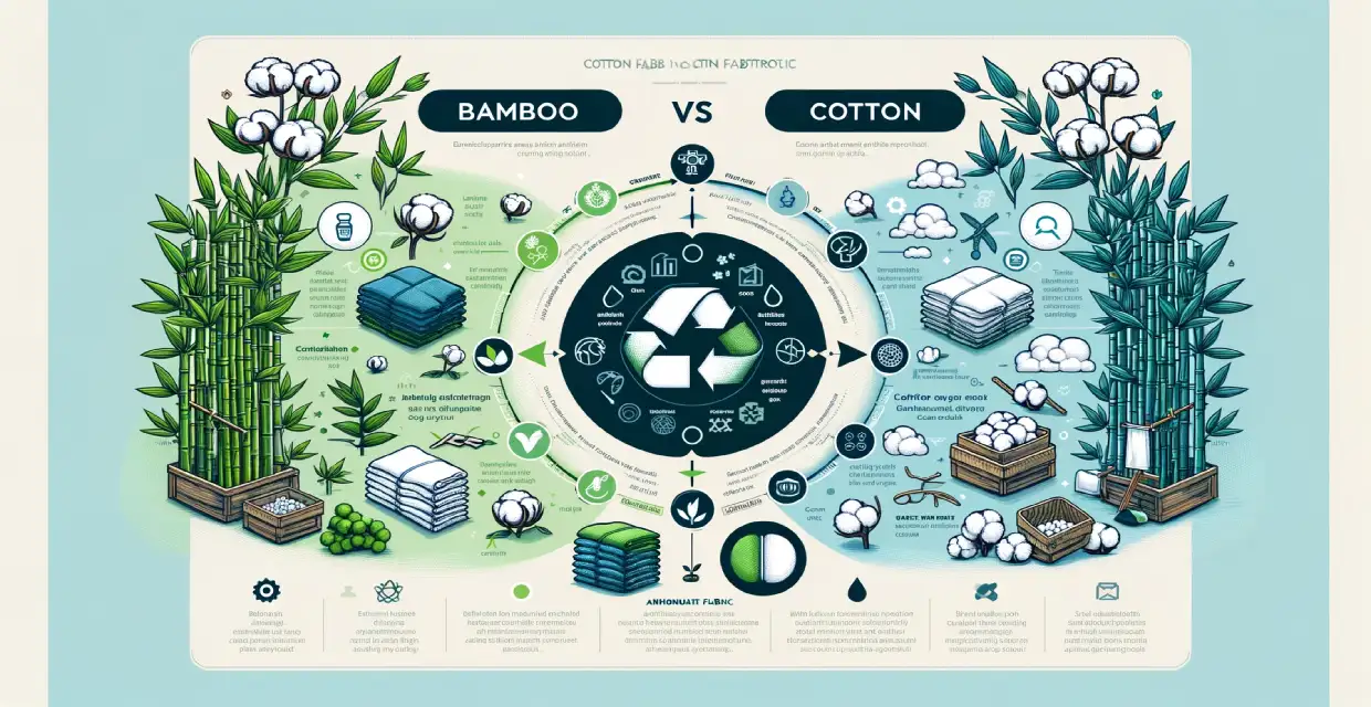 Difference Between Bamboo and Cotton Fabric