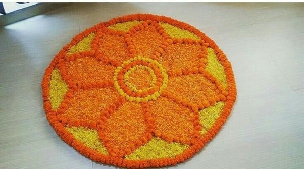 Rangoli design 11