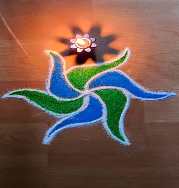 Rangoli design 2