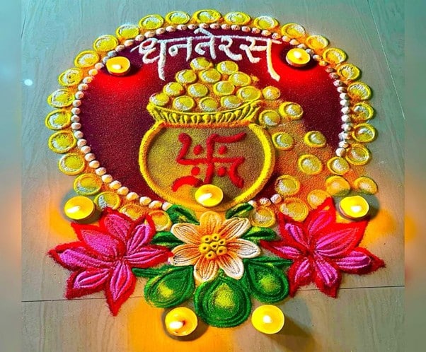Rangoli design 20