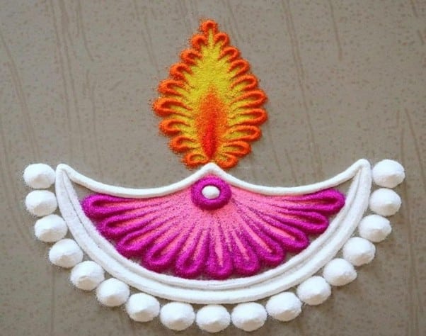 Rangoli design 21