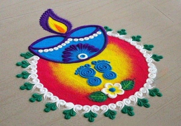Rangoli design 23
