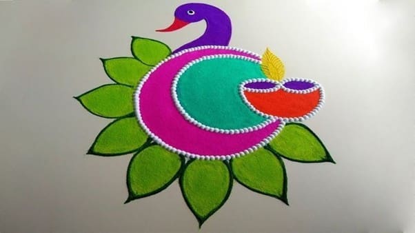 Rangoli design 25