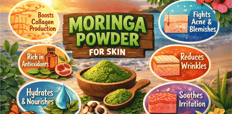 Benefits of moringa powder for skin