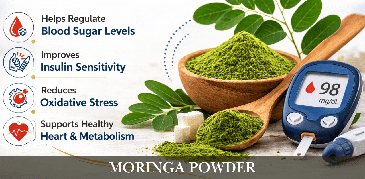 Moringa Powder and its benefits for diabetes management