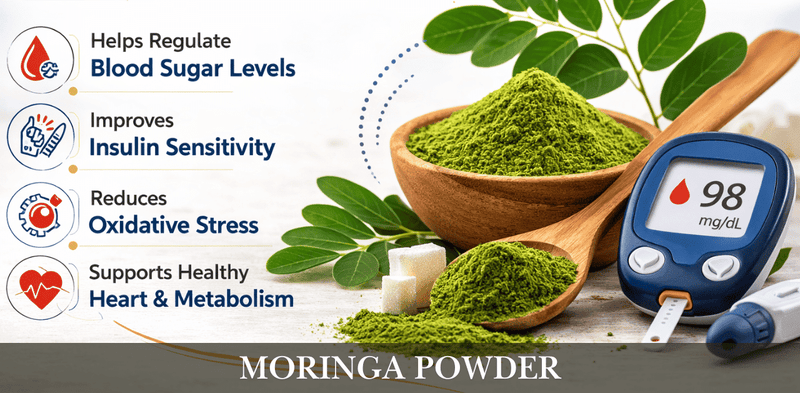 Moringa Powder and its benefits for diabetes management