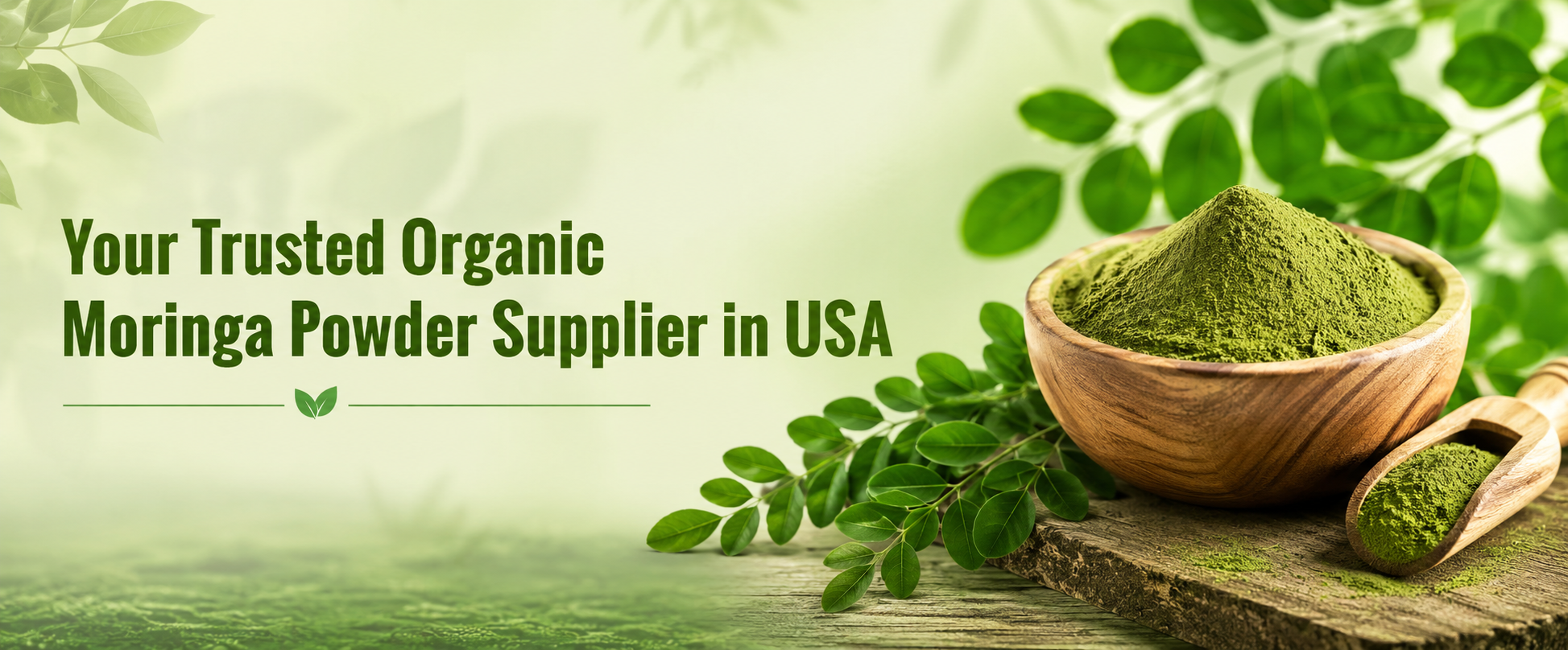 Your Trusted Organic Moringa Powder Supplier in USA