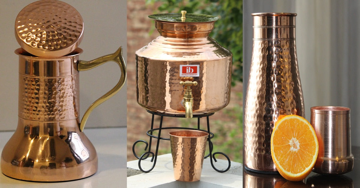 Explore The Health Benefits of Copper Bottles and Copper Vessels