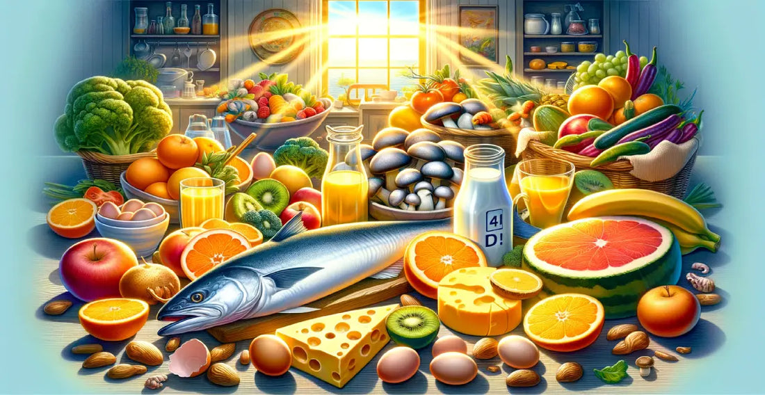 Vitamin D Rich Foods, Fruits & Vegetables
