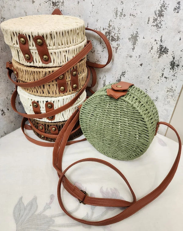 Circular Bamboo Bags