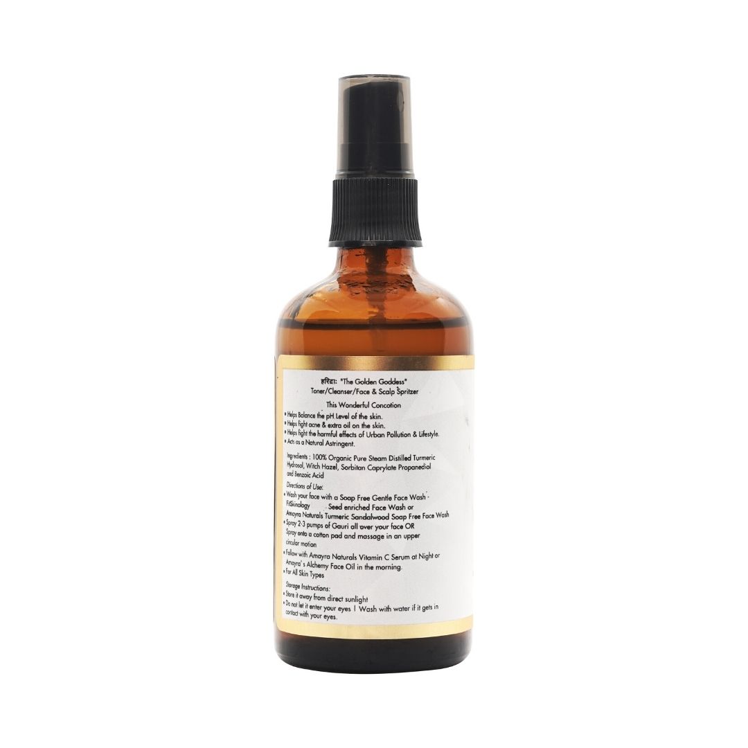 Product: Amayra Naturals Gauri – Pore Cleanser Himalayan Turmeric + Witch Hazel Hydrosol