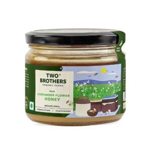 Product: Two Brothers Coriander Honey, Raw Mono-Floral Unfiltered 350 g