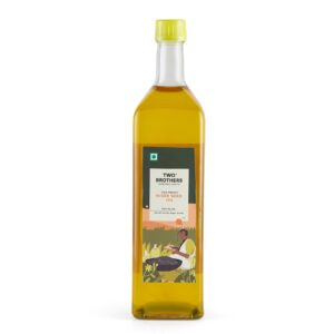 Product: Two Brothers Niger Seed Oil, Cold-Pressed, Single-Filtered 1 ltr