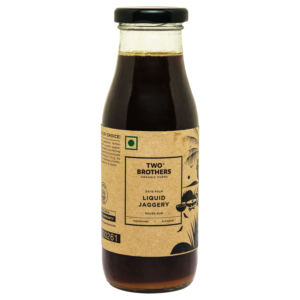 Product: Two Brothers Date Palm Jaggery Liquid, Pure Date Palm Sap 390 g