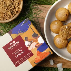 Product: Two Brothers Sattu And Jaggery Laddoo, No Sugar 250 g