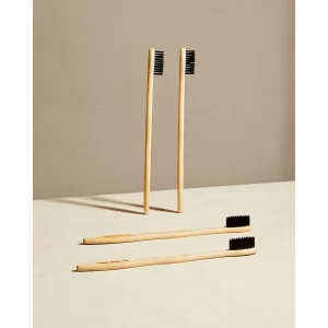 Product: The Gaea Store Bamboo Toothbrush – Pack of 3
