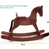 Product: Fairkraft Creations Wooden Rocking Horse : CHETAK (Redish Brown)