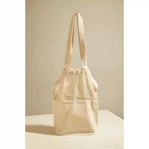 Product: The Gaea Store Canvas & Mesh Shopping Bags – Mesh Canvas Bag