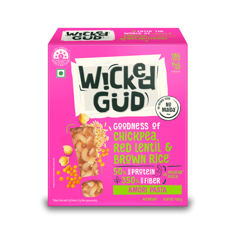 Product: Wicked Gud Combo-Pack of 4 (Macaroni+Fusilli+ Penne+Rigatoni)
