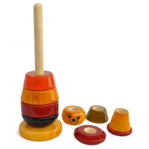 Product: Fairkraft Creations Bibbo | Wooden stacking toys