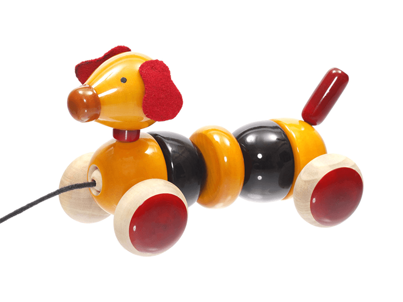 Product: Fairkraft Creations Bovow | Pull Toy | Wooden pull toy