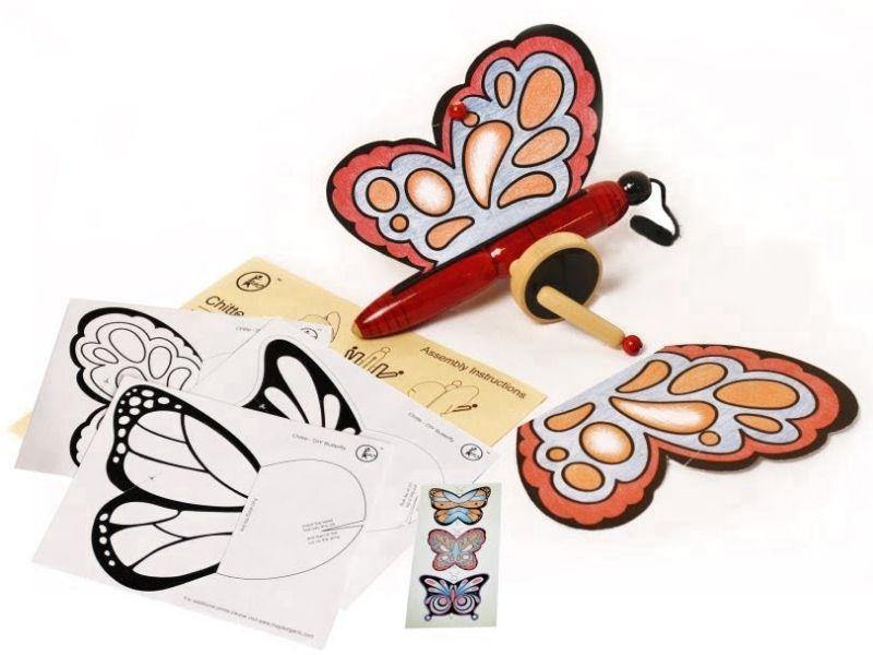 Product: Fairkraft Creations Chitte – Flapping Butterfly Pull Toy