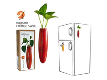 Product: Fairkraft Creations HIMAM – Magnetic Fridge Vase | Magnetic vase for fridge | Refrigerator magnets | Fridge magnets online | Wooden fridge magnet – Brown