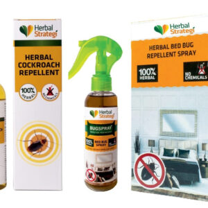 Product: Herbal Strategi Bed Bug Repellent & Cockroach Repellent
