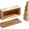 Product: Fairkraft Creations Cube Tower | Wooden Cube Tower