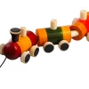 Product: Fairkraft Creations Pom Pom Rail | Wooden train toy | Wooden train | Wooden train set