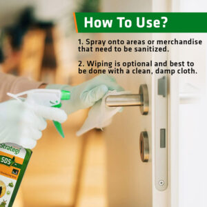Product: Herbal Strategi Sanitizing and Disinfecting Spray (SDS)