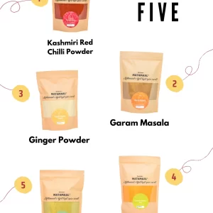Product: Kanz & Muhul Pack of 5 spices