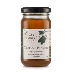 Product: Honey and Spice Tropical Blossom Honey – 250g