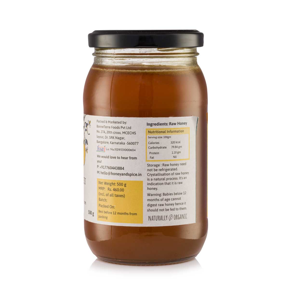 Product: Honey and Spice Sweet Honey – 250g