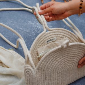 Product: OnEarth Cream Sling Bag
