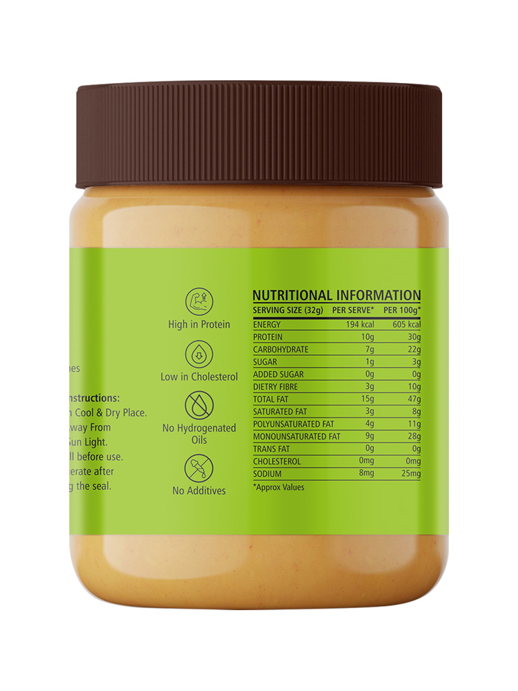 Product: Urban Formmula Unsweetened Peanut Butter : Crunchy