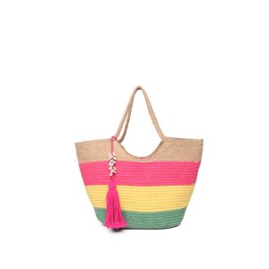 Product: OnEarth Colourful Jute Tote Bag