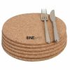 Product: OnEarth Heat Resistant Cork Trivets Pack of 2 – square