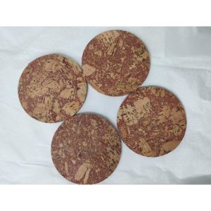 Product: Quirky Cork Coasters Pack of 6 – Green