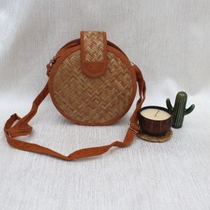 Product: OnEarth Round Shital Pati Sling Bag