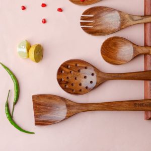 Product: OnEarth Wooden Premium Cooking & Serving Kitchen Tool