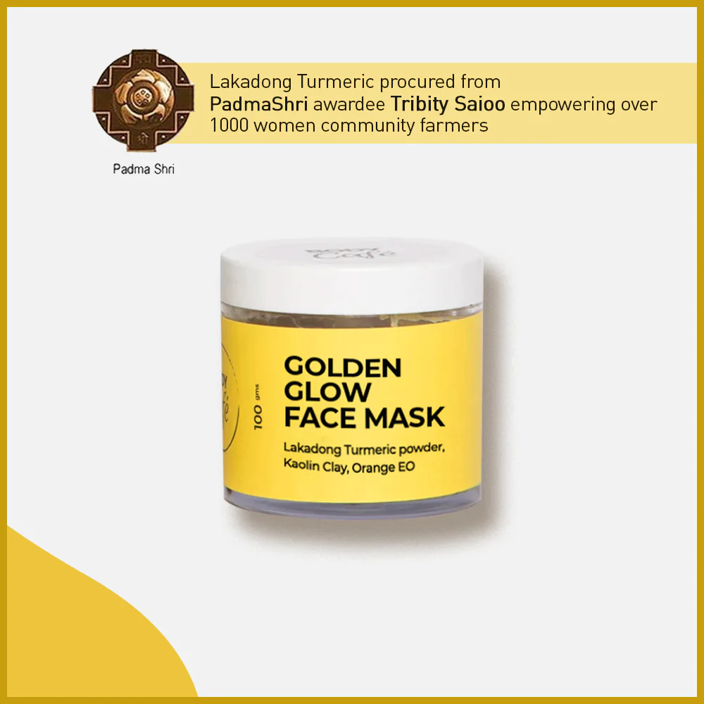 Product: BodyCafé Golden Glow Face Mask