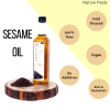 Product: Native Pods Cold Press Sesame Oil (Wood Pressed)