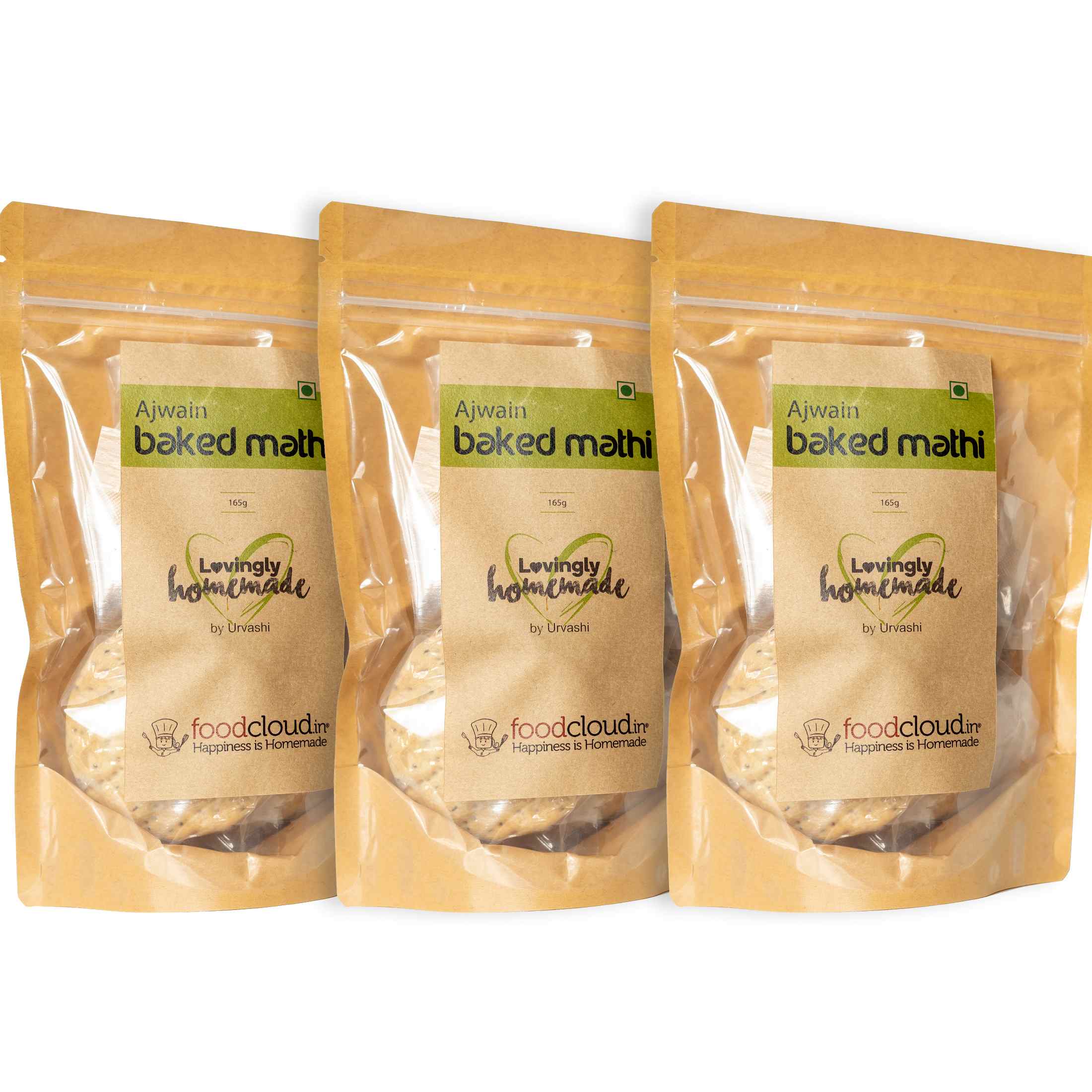 Product: FoodCloud Baked Ajwain Mathi (Pack of 3)