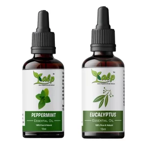 Product: Kalp peppermint essential oil & Eucalyptus Essential Oil- 15ml Each