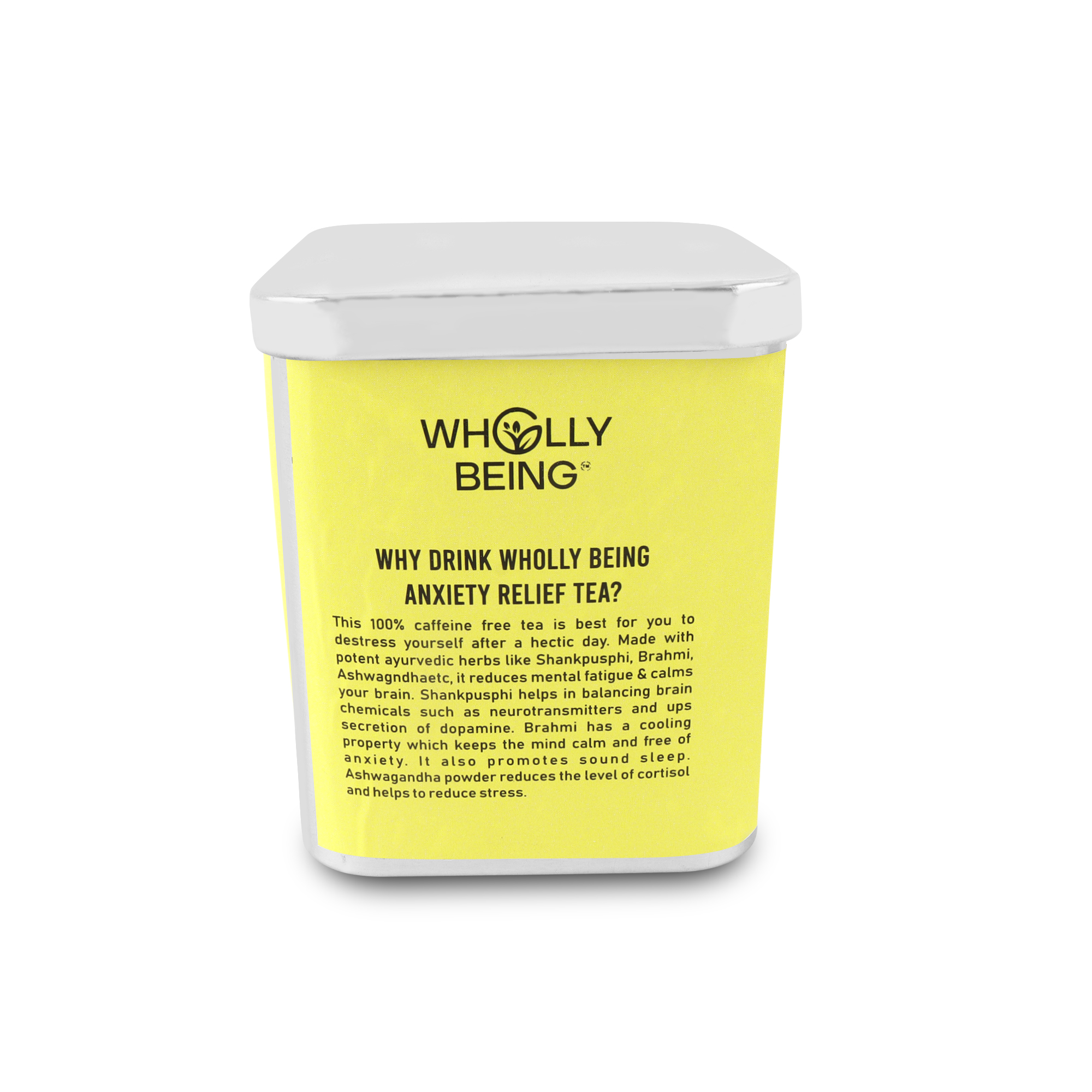 Product: Wholly Being Anxiety Relief Tea Bags