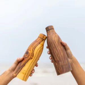 Product: Dvaar The Wooden Copper Bottle (Blackberry Wood) 500 ml