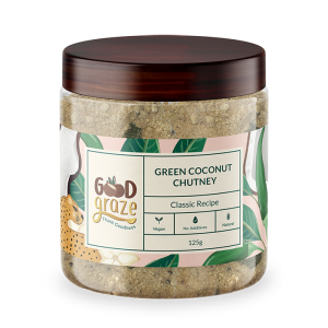 Product: Good Graze Green Coconut Chutney 125gm