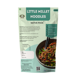 Product: Native Pods Little Millet Noodles | Pack of 1- 180g